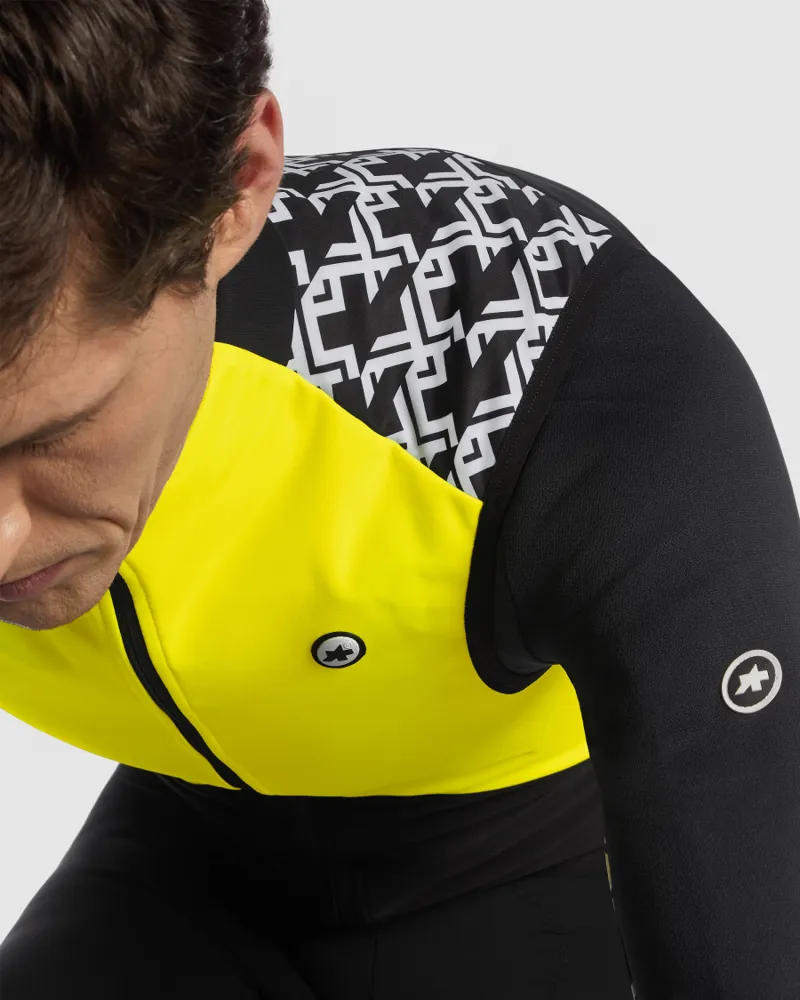Assos MILLE GT Spring Fall Airblock Vest : FLUO YELLOW-4